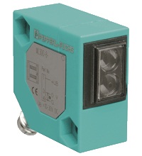 Pepperl&plus;Fuchs Photoelectric Sensor; Diffuse; Rectangular; 600mm Range; 10-30VDC; PNP; Light Operate; M8 QD